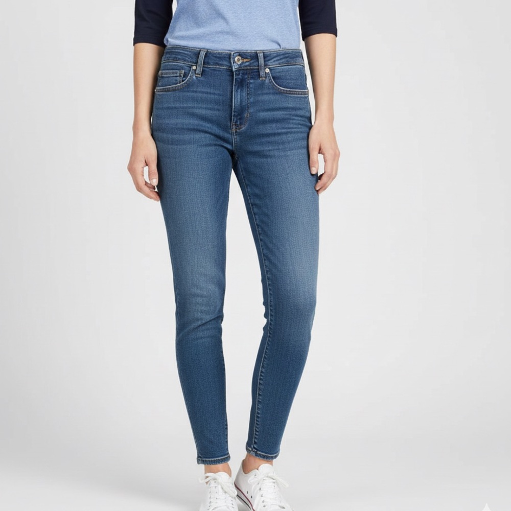 Lucky Brand Women's Mid Rise Skinny Ava Blue Jeans Size 4/27